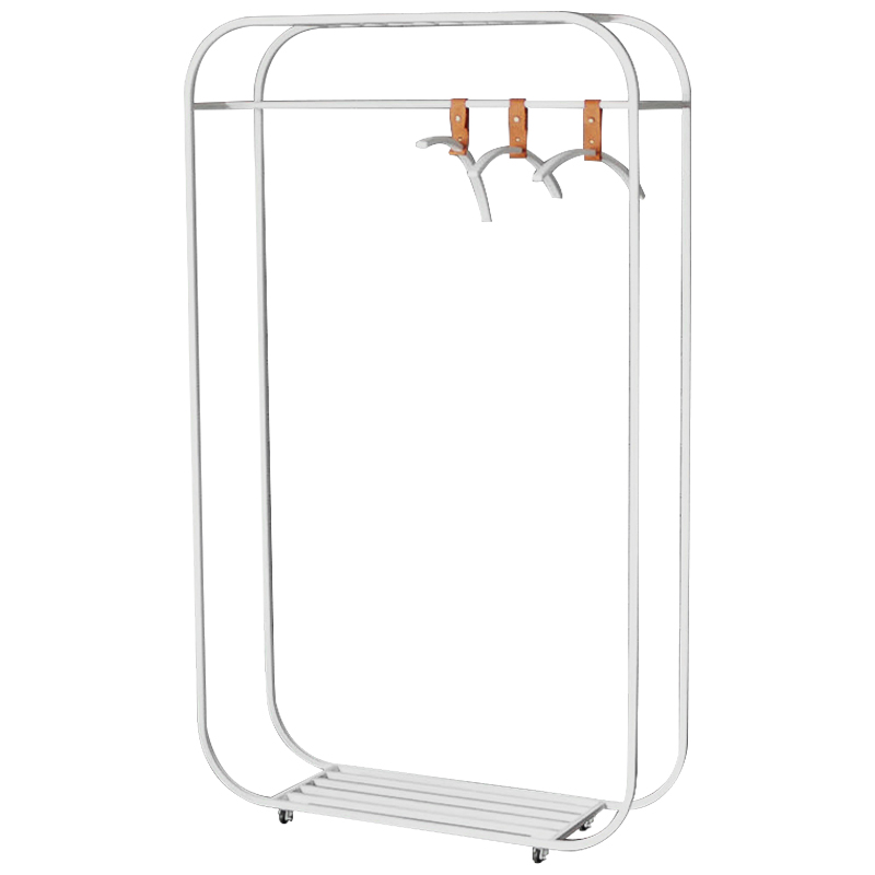 Рейл Ksawery Industrial Metal Rust Clothes Rail Белый Рейл Ksawery Industrial Metal Rust Clothes Rail Белый в Челябинске | Loft Concept