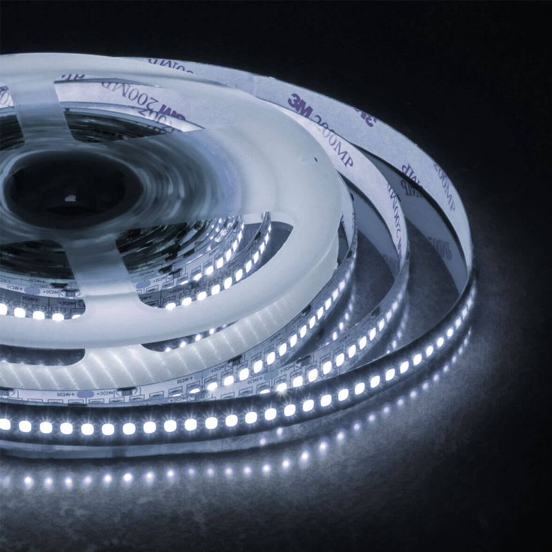 Светодиодная лента 26W/m 240Led/m 2835SMD дневной белый Белый Светодиодная лента 26W/m 240Led/m 2835SMD дневной белый Белый в Челябинске | Loft Concept
