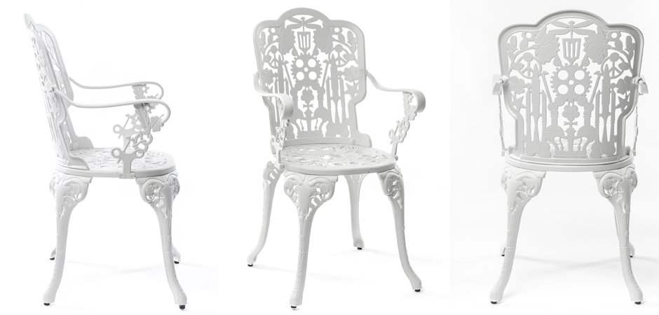 Стул Seletti Industry Collection ALUMINIUM ARMCHAIR – WHITE Стул Seletti Industry Collection ALUMINIUM ARMCHAIR – WHITE - Loft-Concept в Челябинске