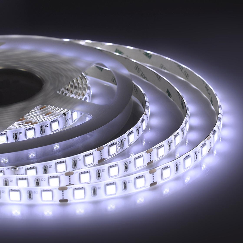 Светодиодная влагозащищенная лента 14,4W/m 60LED/m 5050SMD холодный белый Белый Светодиодная влагозащищенная лента 14,4W/m 60LED/m 5050SMD холодный белый Белый в Челябинске | Loft Concept