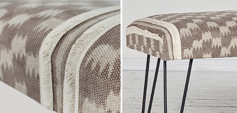 Оттоманка Beige Kilim Ornament Оттоманка Beige Kilim Ornament - Loft-Concept в Челябинске