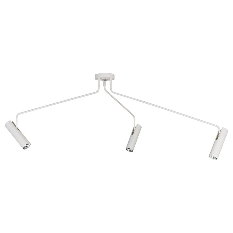 Потолочный светильник Tibo Branches Trumpet Tube white 3 Белый Потолочный светильник Tibo Branches Trumpet Tube white 3 Белый в Челябинске | Loft Concept