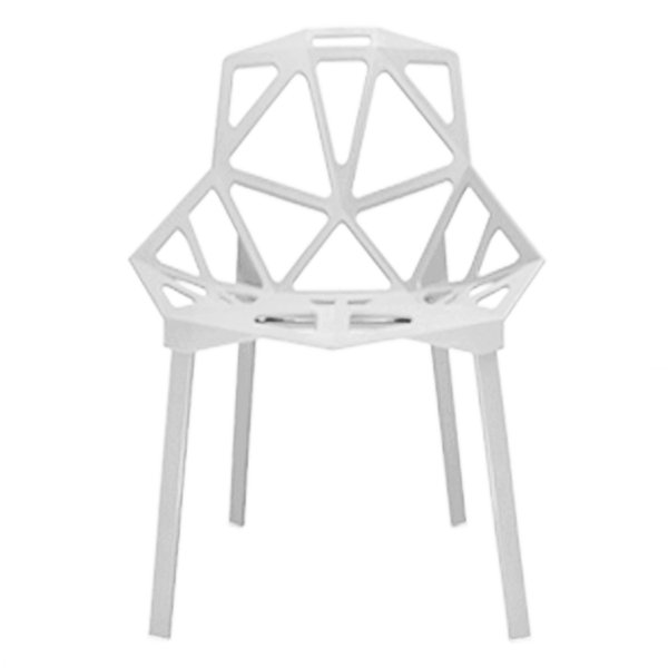 Дизайнерский стул CHAIR ONE white Белый Дизайнерский стул CHAIR ONE white Белый в Челябинске | Loft Concept