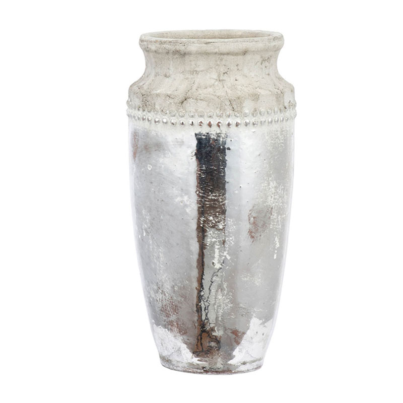 Ваза Vase Argenta silver 33 Серебряный Ваза Vase Argenta silver 33 Серебряный в Челябинске | Loft Concept