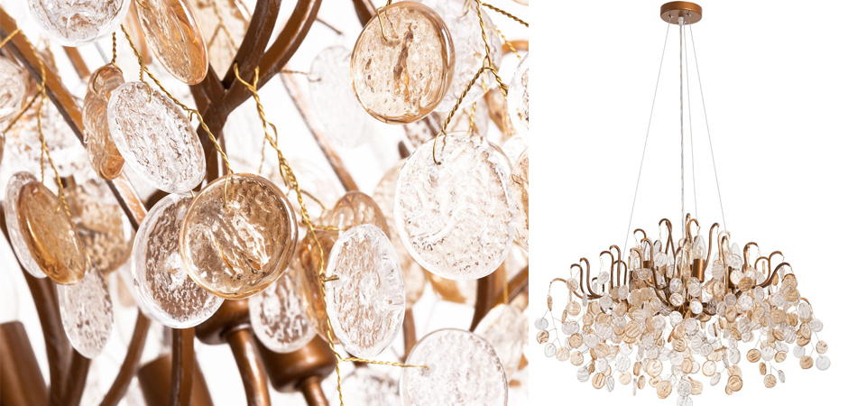 Люстра FAIRYTREE Chandelier Amber Pendants 80 Люстра FAIRYTREE Chandelier Amber Pendants 80 - Loft-Concept в Челябинске