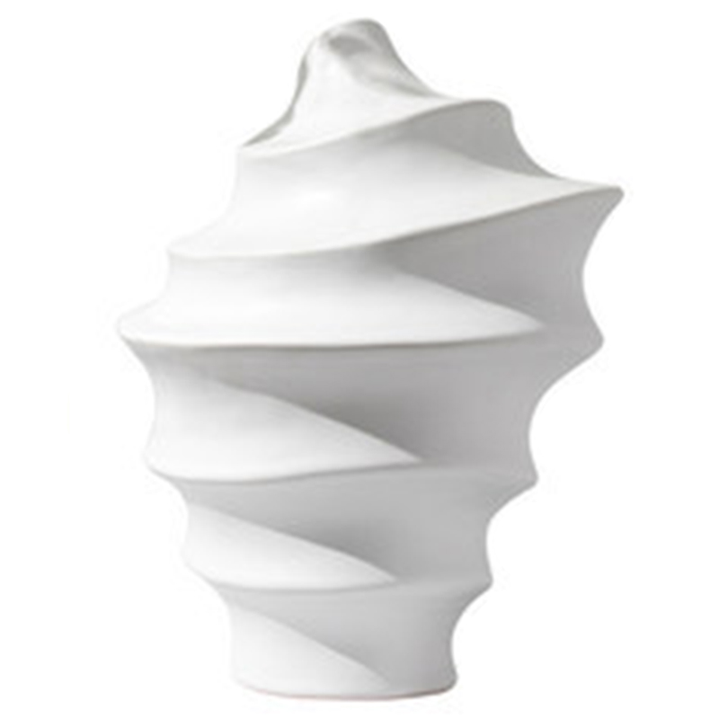 Ваза White Spiral Molecule Collection Vase Белый Ваза White Spiral Molecule Collection Vase Белый в Челябинске | Loft Concept