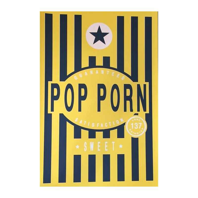 Картина Pop Porn Черный Желтый Картина Pop Porn Черный Желтый в Челябинске | Loft Concept
