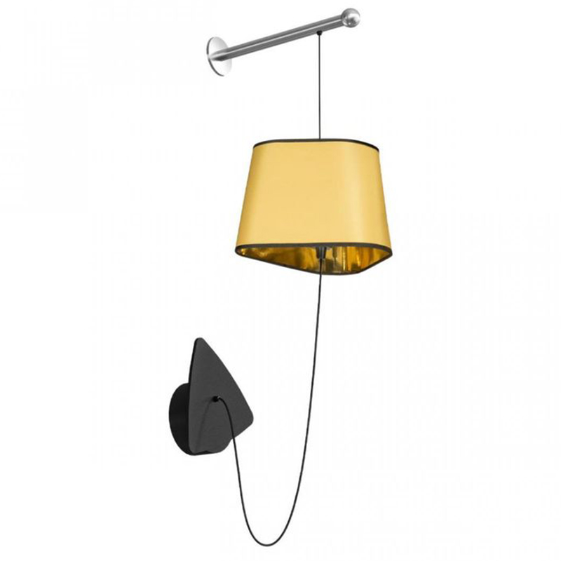 Бра Designheure Lighting Gold Wall Lamp Золотой Черный Бра Designheure Lighting Gold Wall Lamp Золотой Черный в Челябинске | Loft Concept