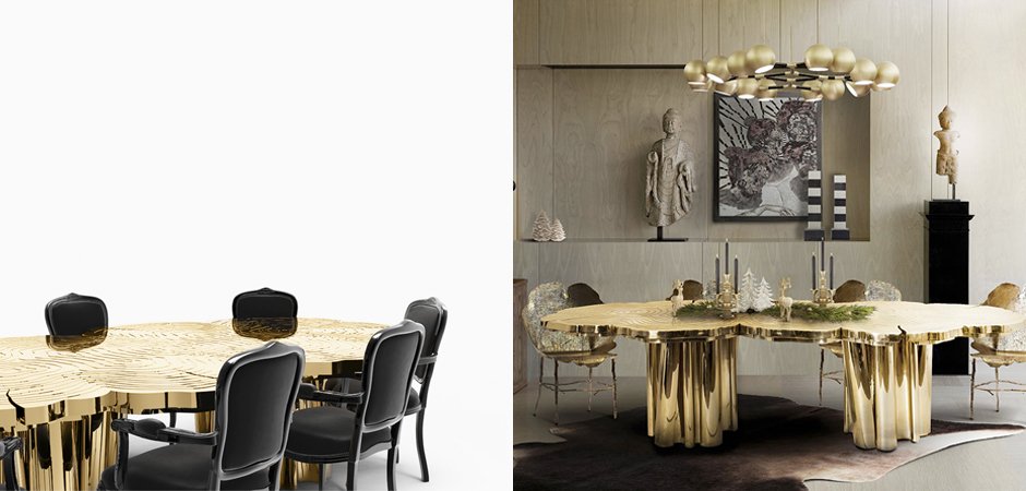 Обеденный стол Fortuna dining table by Boca do lobo Обеденный стол Fortuna dining table by Boca do lobo - Loft-Concept в Челябинске