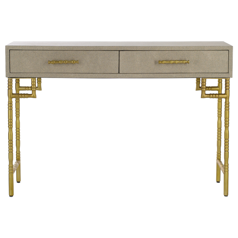 Консоль Gray Texture Console Золотой Серый Консоль Gray Texture Console Золотой Серый в Челябинске | Loft Concept