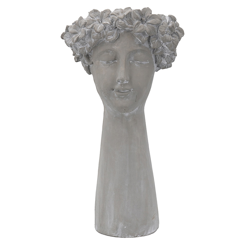 Ваза Agata Bust Vase Серый Ваза Agata Bust Vase Серый в Челябинске | Loft Concept