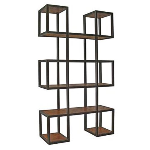 Стеллаж Industrial Loft Metal Wood Block Стеллаж Industrial Loft Metal Wood Block в Челябинске | Loft Concept
