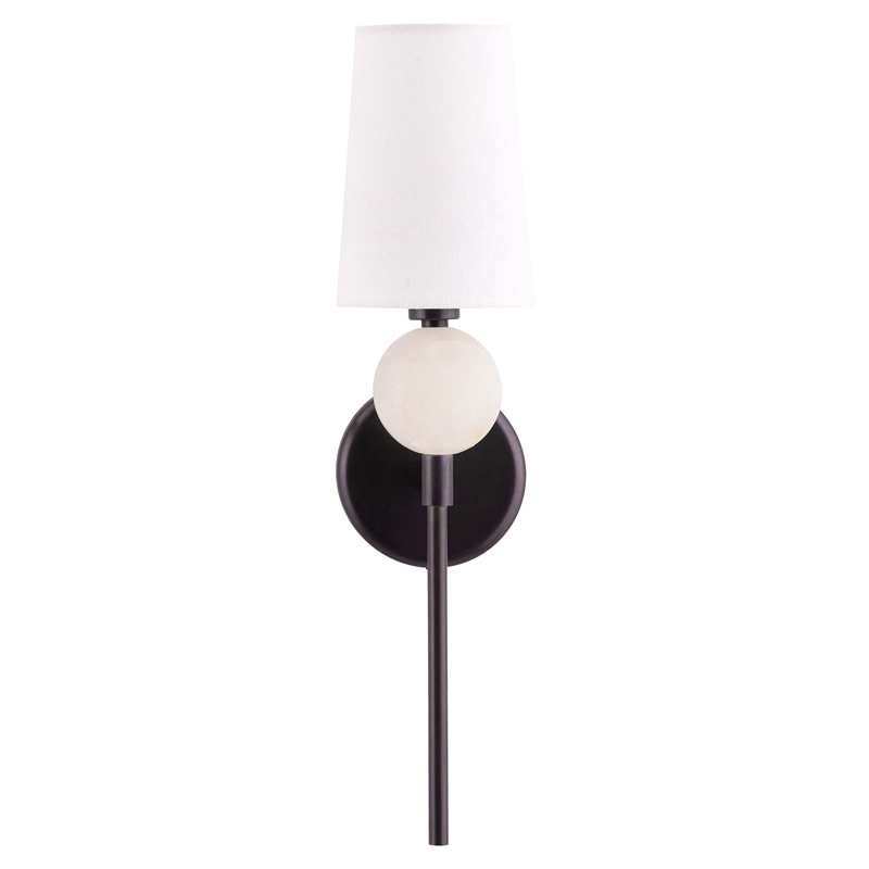 Бра Arteriors MENDEE SCONCE Черный Белый Бра Arteriors MENDEE SCONCE Черный Белый в Челябинске | Loft Concept