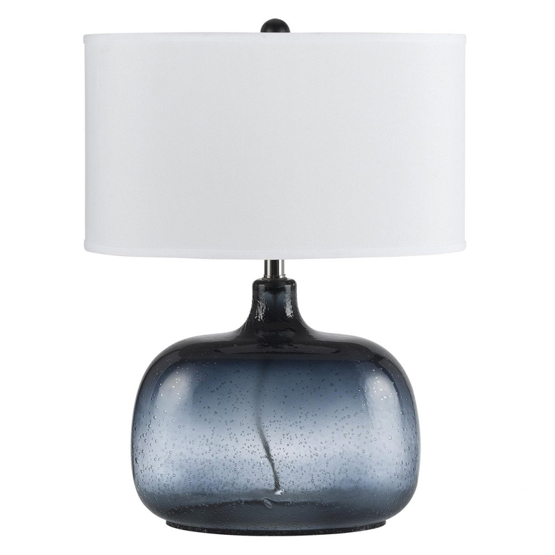 Настольная лампа Ozanne Table lamp Белый Темно-синий Настольная лампа Ozanne Table lamp Белый Темно-синий в Челябинске | Loft Concept
