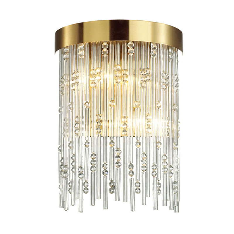Бра Hailstorm Rain Kerri Wall lamp gold Прозрачный (Transparent) Золотой Бра Hailstorm Rain Kerri Wall lamp gold Прозрачный (Transparent) Золотой в Челябинске | Loft Concept