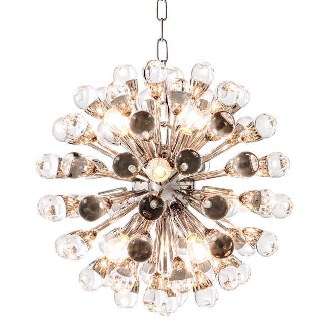 Люстра Chandelier Antares S Nickel Никель Прозрачный Люстра Chandelier Antares S Nickel Никель Прозрачный в Челябинске | Loft Concept