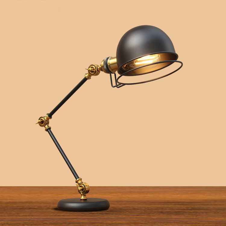Настольная лампа Loft Sconce Signal Table Lamp Черный матовый Бронза Настольная лампа Loft Sconce Signal Table Lamp Черный матовый Бронза в Челябинске | Loft Concept