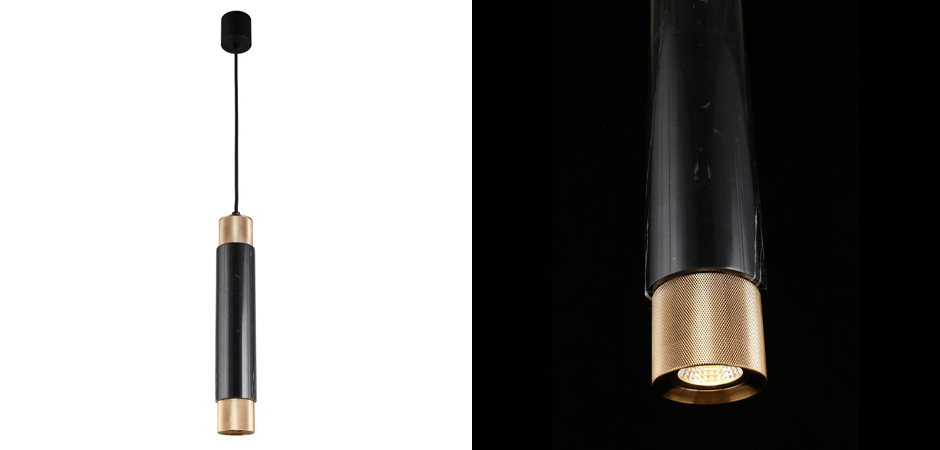 Подвесной светильник Cocktail Tube Черный Подвесной светильник Cocktail Tube Черный - Loft-Concept в Челябинске
