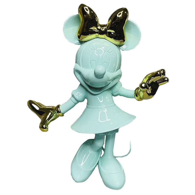 Статуэтка Минни Маус зеленого цвета Minnie Mouse Green Figurine Салатовый Статуэтка Минни Маус зеленого цвета Minnie Mouse Green Figurine Салатовый в Челябинске | Loft Concept