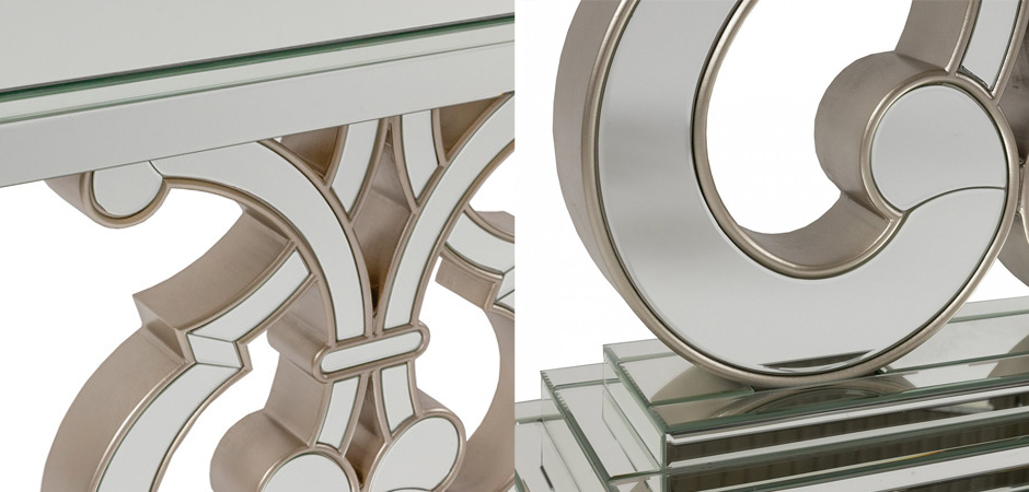 Консоль Mirrored Patterned Console Консоль Mirrored Patterned Console - Loft-Concept в Челябинске
