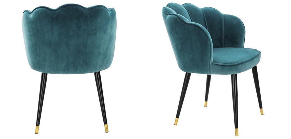 Стул Eichholtz Dining Chair Bristol sea green Стул Eichholtz Dining Chair Bristol sea green - Loft-Concept в Челябинске