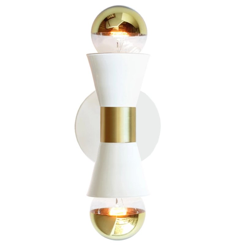 Бра Cedar & Moss Mira White Белый Золотой Бра Cedar & Moss Mira White Белый Золотой в Челябинске | Loft Concept