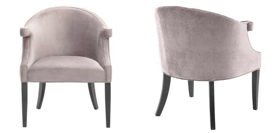Кресло Eichholtz Chair Margaux taupe Кресло Eichholtz Chair Margaux taupe - Loft-Concept в Челябинске