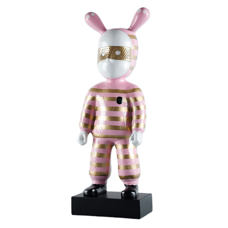 Rolito Large Figurine Pink Розовый Черный Золотой в Челябинске | Loft Concept 