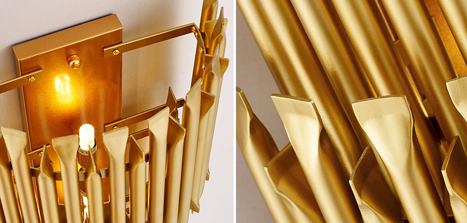 Бра MATHENY III WALL LAMP by DELIGHTFULL Gold Бра MATHENY III WALL LAMP by DELIGHTFULL Gold - Loft-Concept в Челябинске