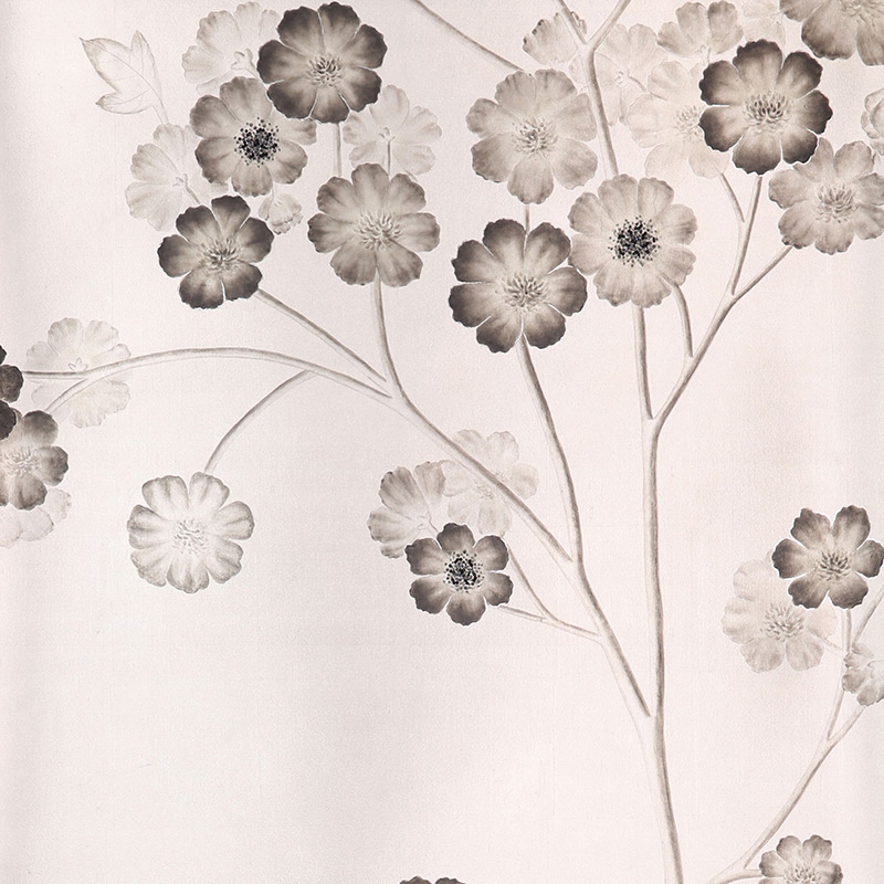 Обои ручная роспись Anemones in Light Special Colourway SC-236 on Tarnished Silver gilded silk Обои ручная роспись Anemones in Light Special Colourway SC-236 on Tarnished Silver gilded silk в Челябинске | Loft Concept