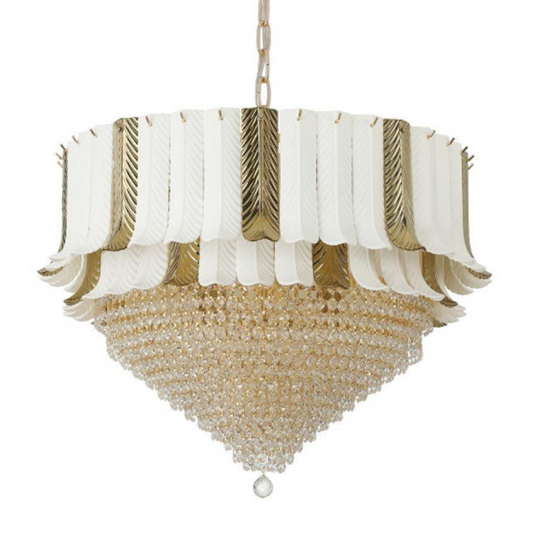 Люстра Aronson Chandelier 70 Прозрачный Золотой Люстра Aronson Chandelier 70 Прозрачный Золотой в Челябинске | Loft Concept