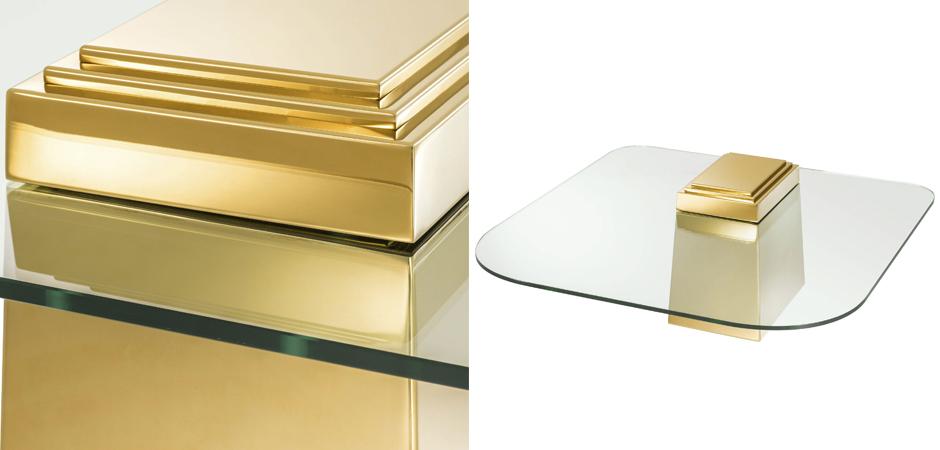 Кофейный стол Eichholtz Coffee Table Orient Gold Кофейный стол Eichholtz Coffee Table Orient Gold - Loft-Concept в Челябинске