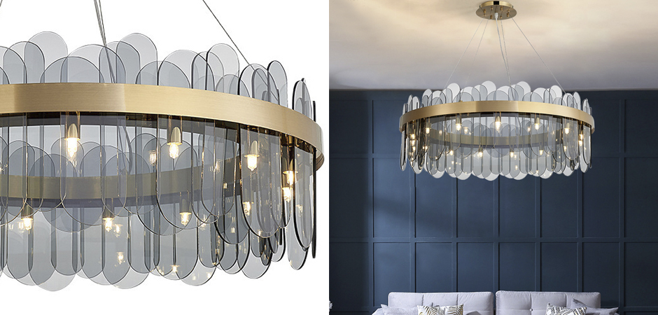 Люстра Blount Chandelier Smokey Люстра Blount Chandelier Smokey - Loft-Concept в Челябинске