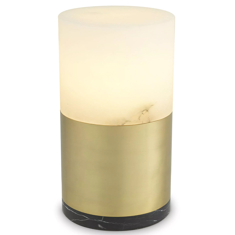 Настольная лампа Eichholtz Table Lamp McLean 20 cm Черный Латунь Бежевый Настольная лампа Eichholtz Table Lamp McLean 20 cm Черный Латунь Бежевый в Челябинске | Loft Concept