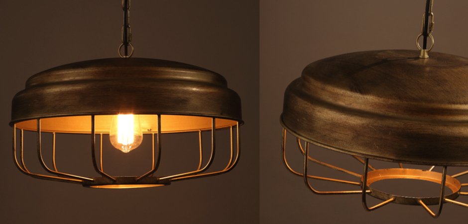 Подвесной светильник Lofter Golden Cage Подвесной светильник Lofter Golden Cage - Loft-Concept в Челябинске
