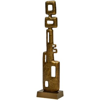 Арт-объект Brass Abstract Composition Латунь Арт-объект Brass Abstract Composition Латунь в Челябинске | Loft Concept