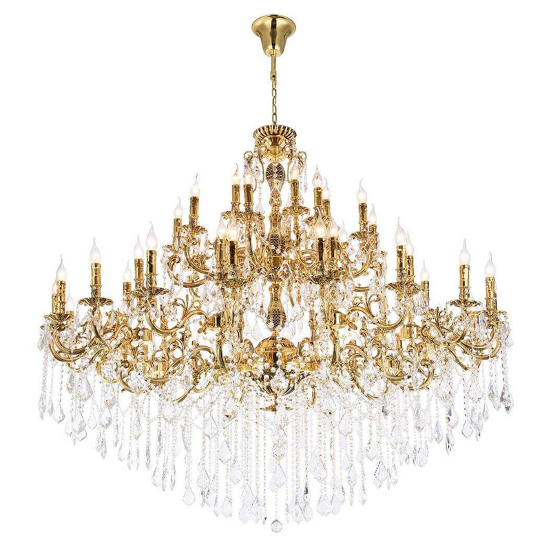 Люстра Stephanie Chandelier 167 Золотой Люстра Stephanie Chandelier 167 Золотой в Челябинске | Loft Concept