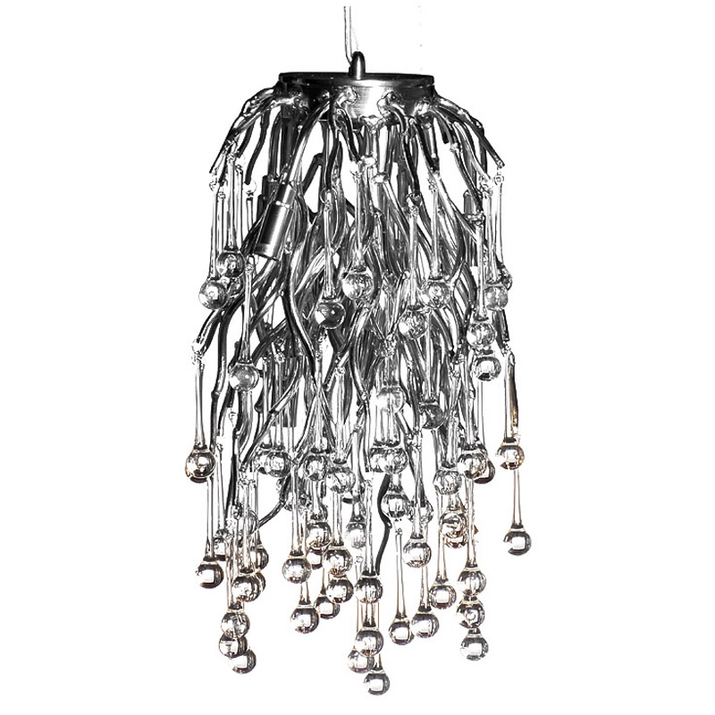 Подвесной светильник Droplet Chrome Hanging Lamp Золотой Шампань Подвесной светильник Droplet Chrome Hanging Lamp Золотой Шампань в Челябинске | Loft Concept