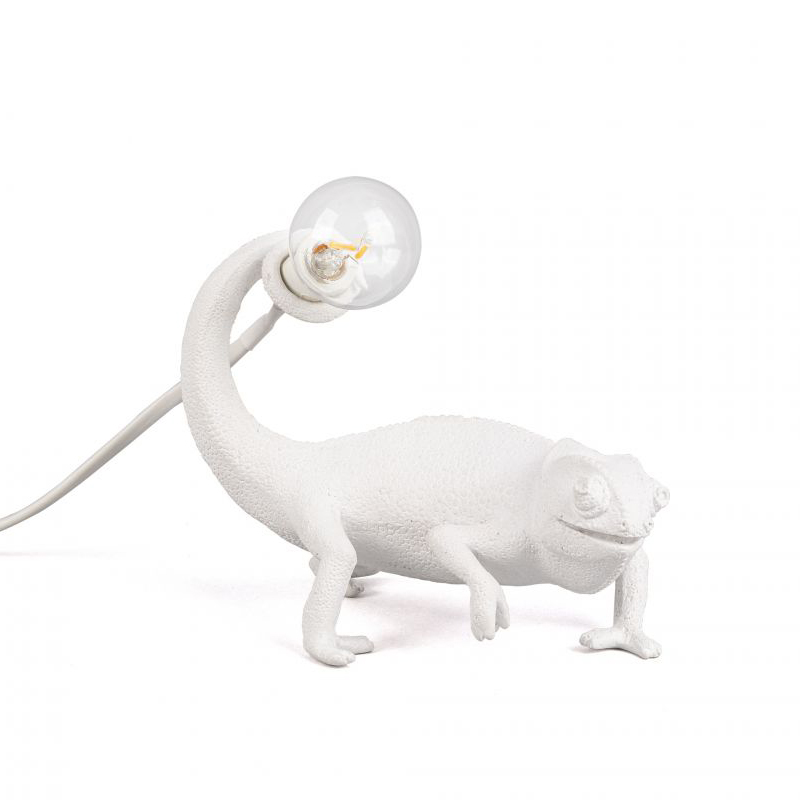 Лампа Seletti Chameleon Lamp Still Белый Лампа Seletti Chameleon Lamp Still Белый в Челябинске | Loft Concept