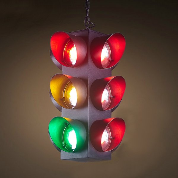 Подвесной светильник Светофор Loft Traffic Light Pendant Подвесной светильник Светофор Loft Traffic Light Pendant в Челябинске | Loft Concept