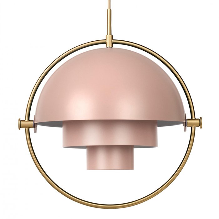 Люстра Louis Weisdorff Gubi Multi-lite Pendant Pink Латунь Дымчатая Роза Люстра Louis Weisdorff Gubi Multi-lite Pendant Pink Латунь Дымчатая Роза в Челябинске | Loft Concept