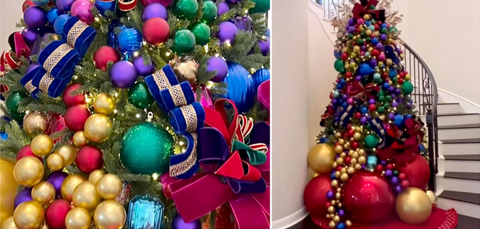 Дизайнерская Елка с Разноцветными шарами Christmas tree colorful balls Дизайнерская Елка с Разноцветными шарами Christmas tree colorful balls - Loft-Concept в Челябинске