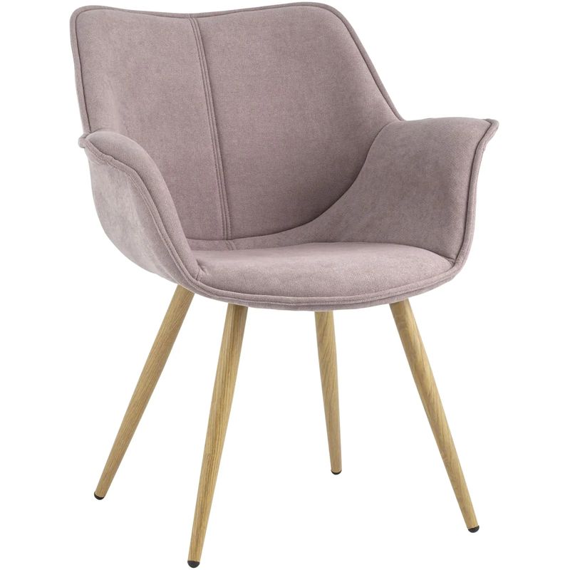 Стул Mason Chair Пепельно-Розовый Ножки светлое дерево Розовый пастельный Древесина Стул Mason Chair Пепельно-Розовый Ножки светлое дерево Розовый пастельный Древесина в Челябинске | Loft Concept