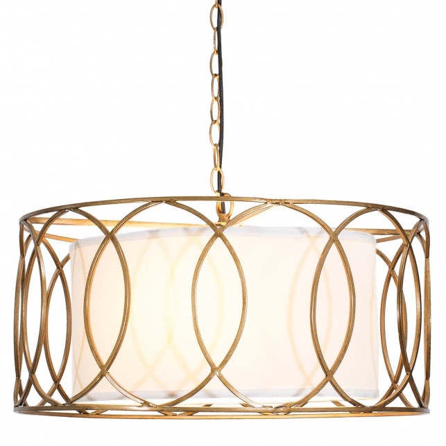 Люстра Antic solo chandelier Белый Латунь Люстра Antic solo chandelier Белый Латунь в Челябинске | Loft Concept