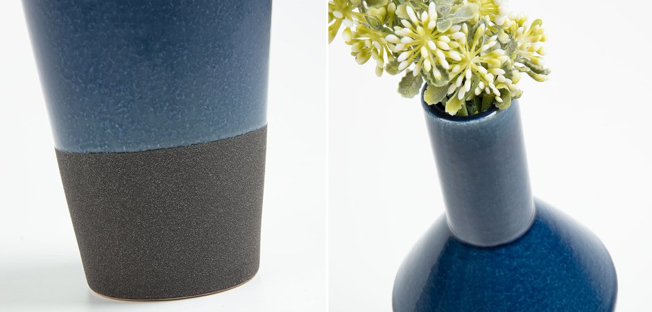 Ваза Blue Craquelure Ваза Blue Craquelure - Loft-Concept в Челябинске