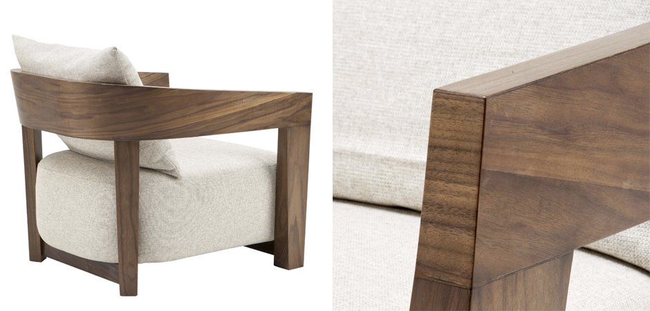 Кресло Eichholtz Chair Rubautelli Walnut Кресло Eichholtz Chair Rubautelli Walnut - Loft-Concept в Челябинске