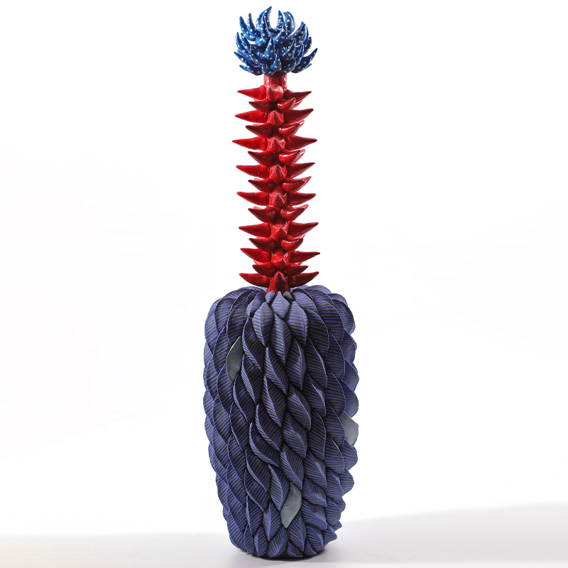 Статуэтка тропический фрукт Pandora Tropical Fruit Purple Red Blue Flower Фиолетовый Красный Синий Мульти в Челябинске | Loft Concept 