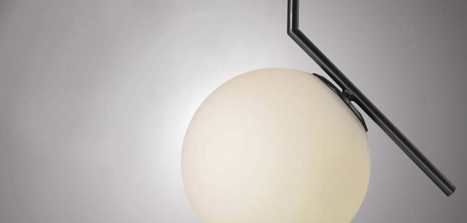 Светильник Flos IC Lighting Black Pendant Lamp Светильник Flos IC Lighting Black Pendant Lamp - Loft-Concept в Челябинске
