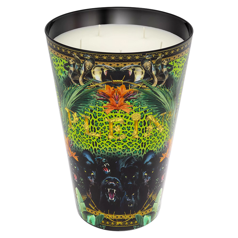 Свеча Philipp Plein Candle Jungle XL Черный Мульти Свеча Philipp Plein Candle Jungle XL Черный Мульти в Челябинске | Loft Concept
