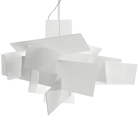 Люстра Big Bang Foscarini Белый Люстра Big Bang Foscarini Белый в Челябинске | Loft Concept